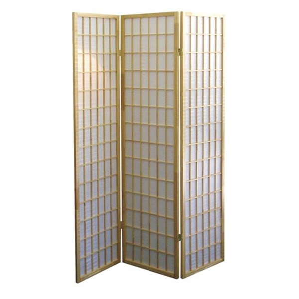 Pulvinar 3-Panel Room Divider - Natural PU2566607